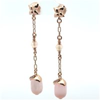 Pendientes Lucos Mujer in Plata Quarzo ESOR E34.ROSA